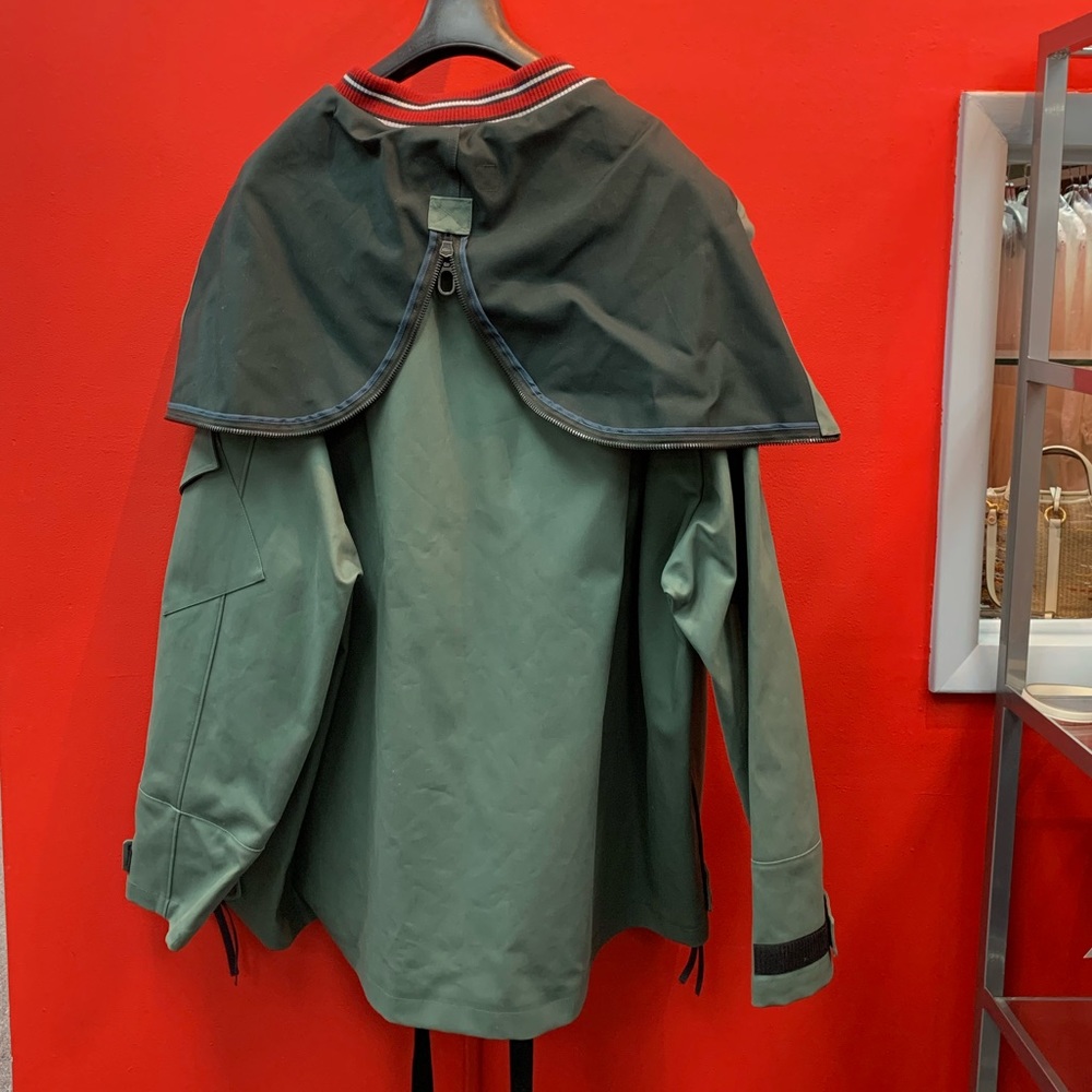 Lanvin Waxed Cobounded Workwar Parka - Picture 3 of 4